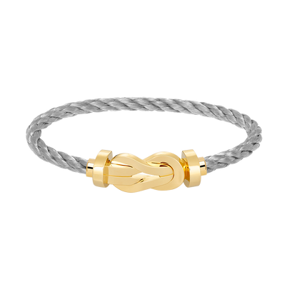[Rosla]CHANCE LARGE 8 FIGURE BUCKLE NO DIAMOND BRACELET GOLD