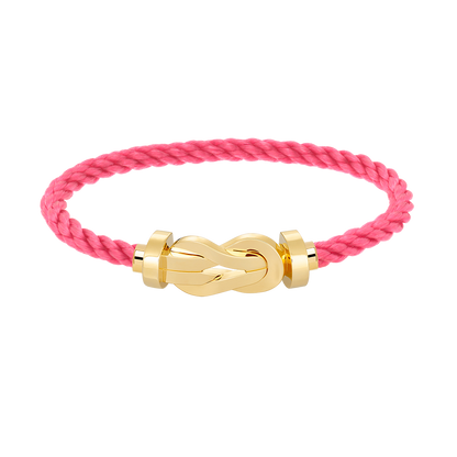 [Rosla]CHANCE LARGE 8 FIGURE BUCKLE NO DIAMOND BRACELET GOLD