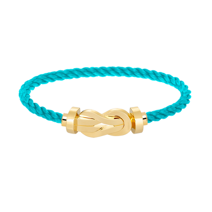 [Rosla]CHANCE LARGE 8 FIGURE BUCKLE NO DIAMOND BRACELET GOLD
