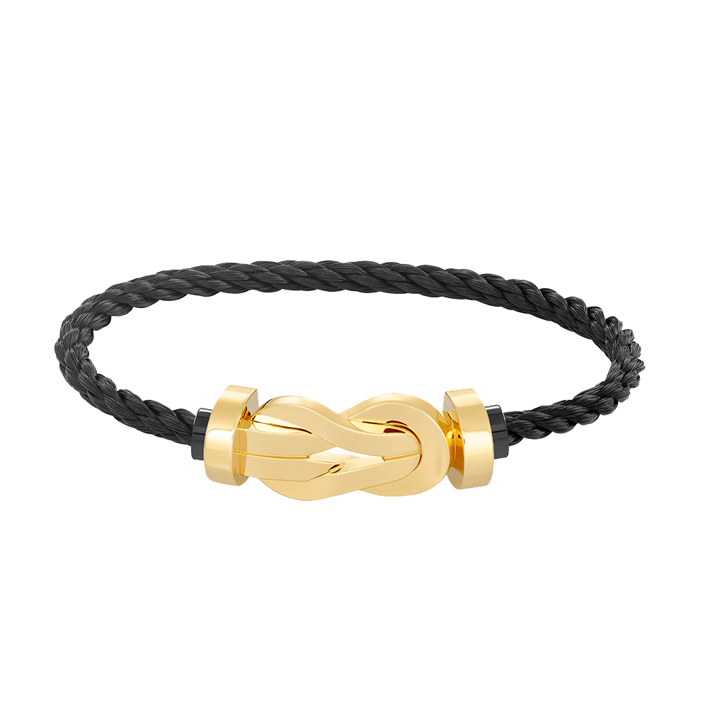 [Rosla]CHANCE LARGE 8 FIGURE BUCKLE NO DIAMOND BRACELET GOLD