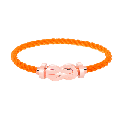 [Rosla]CHANCE LARGE 8 FIGURE BUCKLE NO DIAMOND BRACELET ROSE GOLD