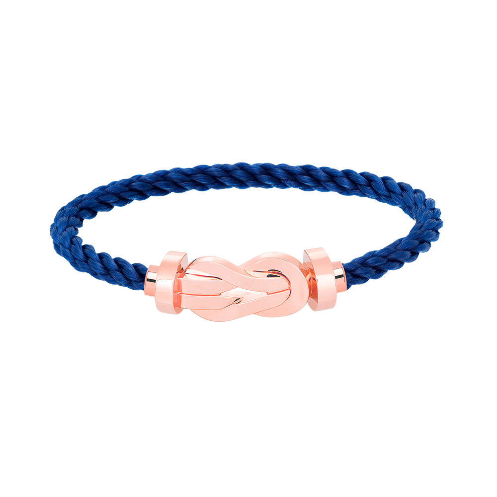 [Rosla]CHANCE LARGE 8 FIGURE BUCKLE NO DIAMOND BRACELET ROSE GOLD