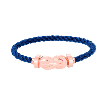 [Rosla]CHANCE LARGE 8 FIGURE BUCKLE NO DIAMOND BRACELET ROSE GOLD