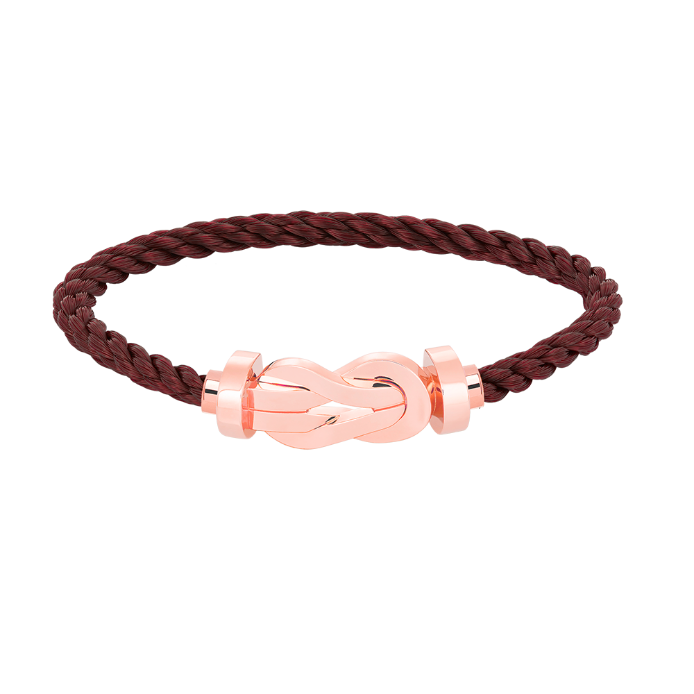 [Rosla]CHANCE LARGE 8 FIGURE BUCKLE NO DIAMOND BRACELET ROSE GOLD