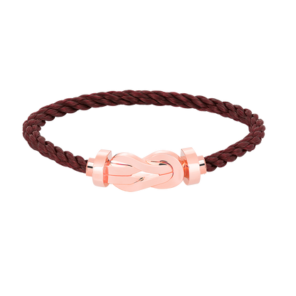 [Rosla]CHANCE LARGE 8 FIGURE BUCKLE NO DIAMOND BRACELET ROSE GOLD