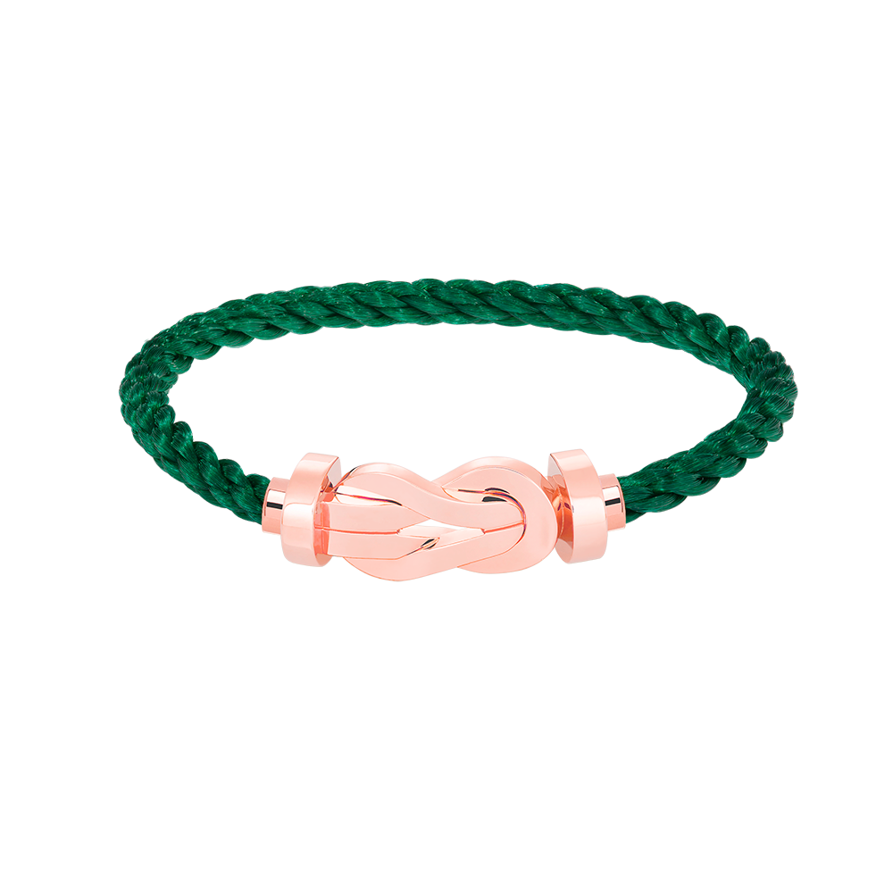 [Rosla]CHANCE LARGE 8 FIGURE BUCKLE NO DIAMOND BRACELET ROSE GOLD