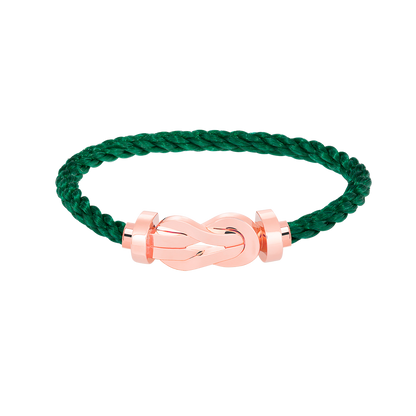 [Rosla]CHANCE LARGE 8 FIGURE BUCKLE NO DIAMOND BRACELET ROSE GOLD
