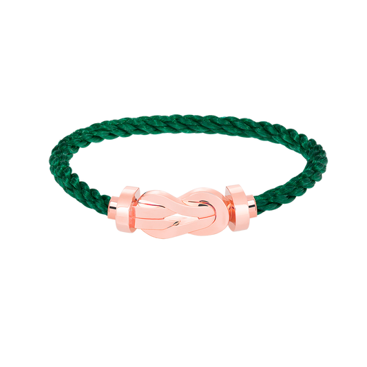 [Rosla]CHANCE LARGE 8 FIGURE BUCKLE NO DIAMOND BRACELET ROSE GOLD
