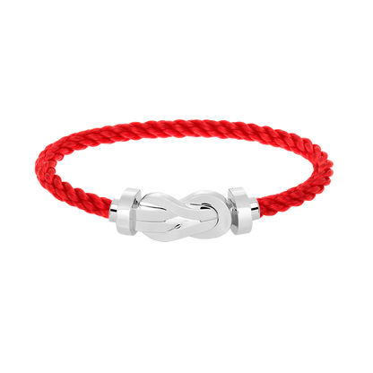 [Rosla]CHANCE LARGE 8 FIGURE BUCKLE NO DIAMOND BRACELET SILVER