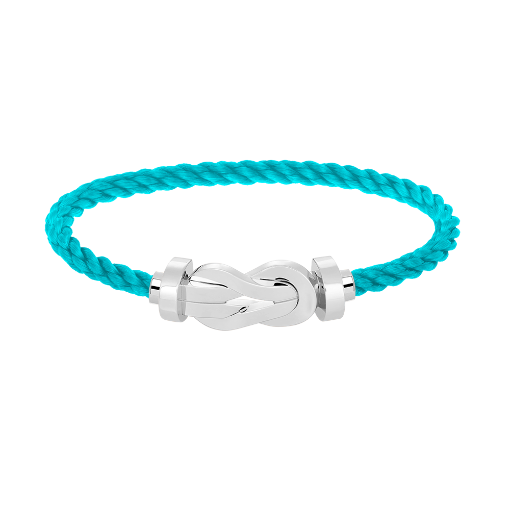 [Rosla]CHANCE LARGE 8 FIGURE BUCKLE NO DIAMOND BRACELET SILVER