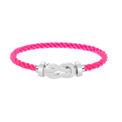 [Rosla]CHANCE LARGE 8 FIGURE BUCKLE NO DIAMOND BRACELET SILVER