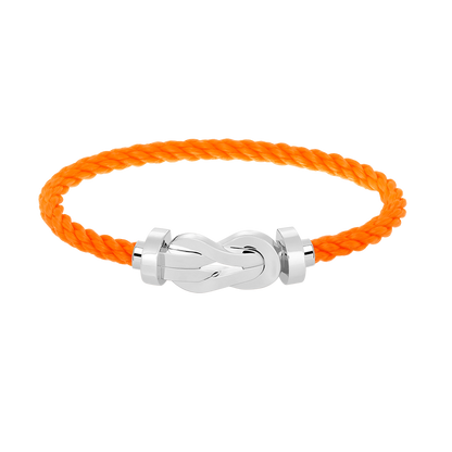 [Rosla]CHANCE LARGE 8 FIGURE BUCKLE NO DIAMOND BRACELET SILVER
