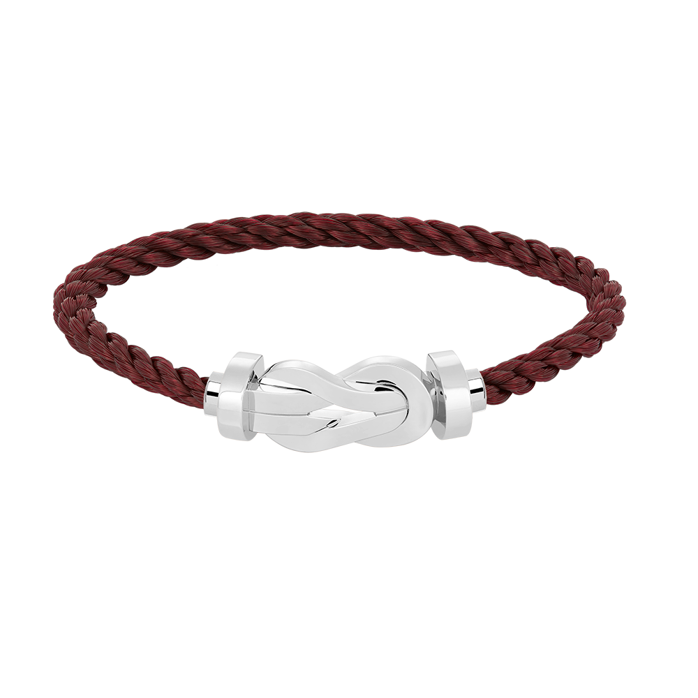 [Rosla]CHANCE LARGE 8 FIGURE BUCKLE NO DIAMOND BRACELET SILVER