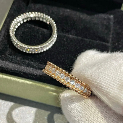 [Rosla]PERLEE DIAMOND ROSE GOLD RING