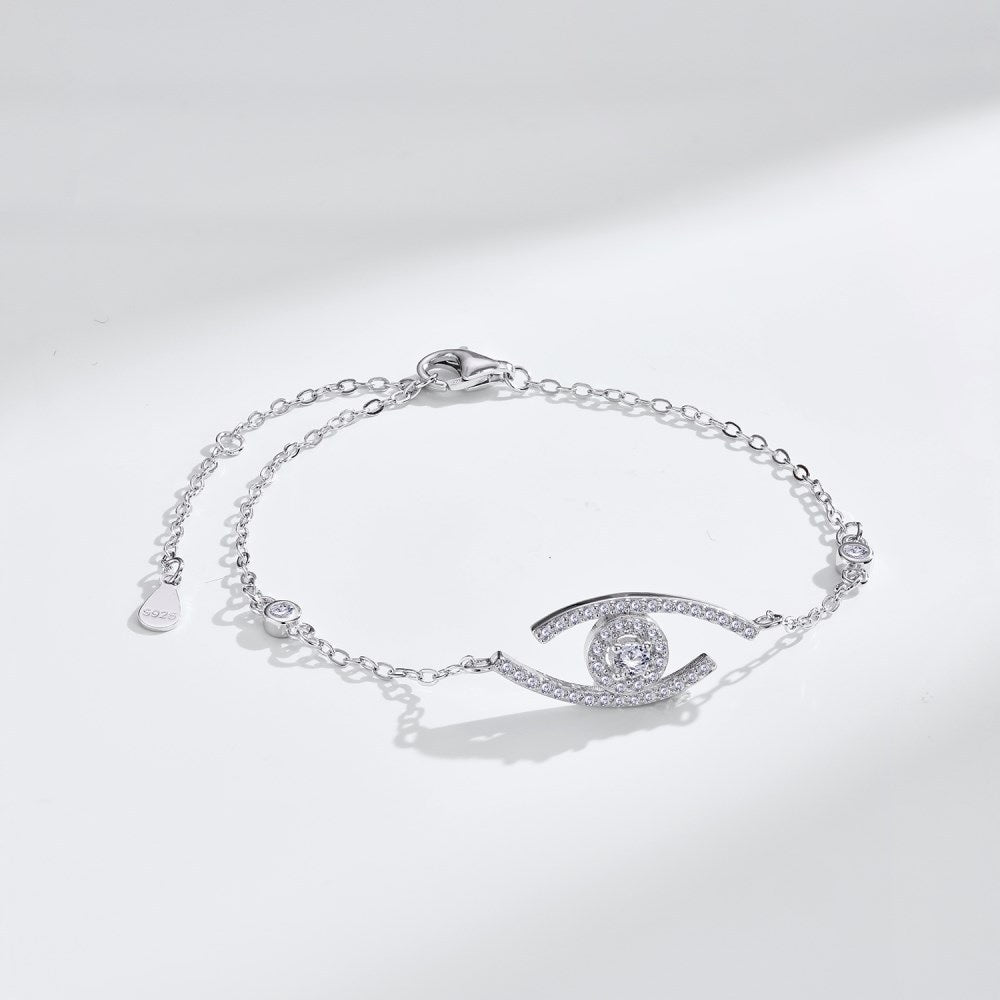 [Rosla]Lucky Eye Pave-Set Diamond Bracelet