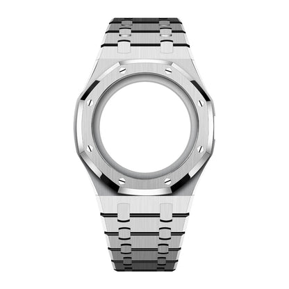 [Rosla]Royal Oak Pop Exclusive Steel Case & Strap Full‑wrap Embedded Watch Band