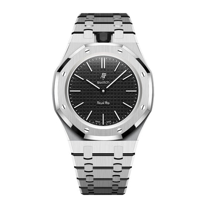 [Rosla]Royal Oak Pop Exclusive Steel Case & Strap Full‑wrap Embedded Watch Band
