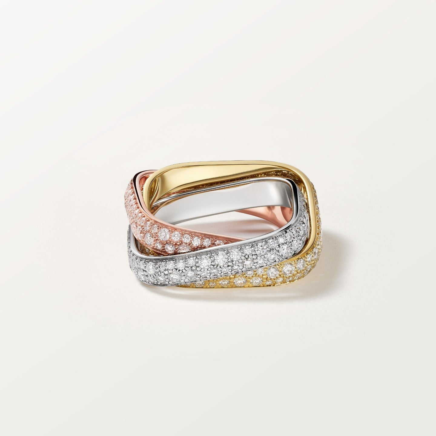 [Rosla]TRINITY 3.5MM CUSHION RING COLLECTION