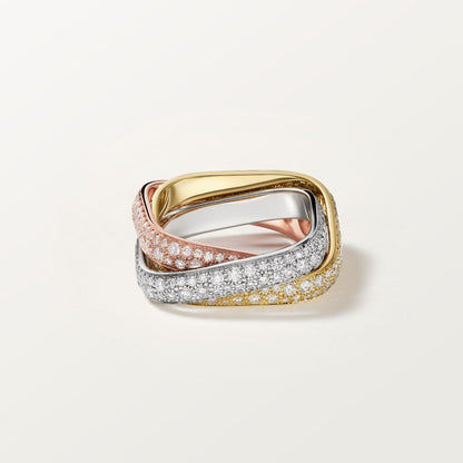 [Rosla]TRINITY 3.5MM CUSHION RING COLLECTION
