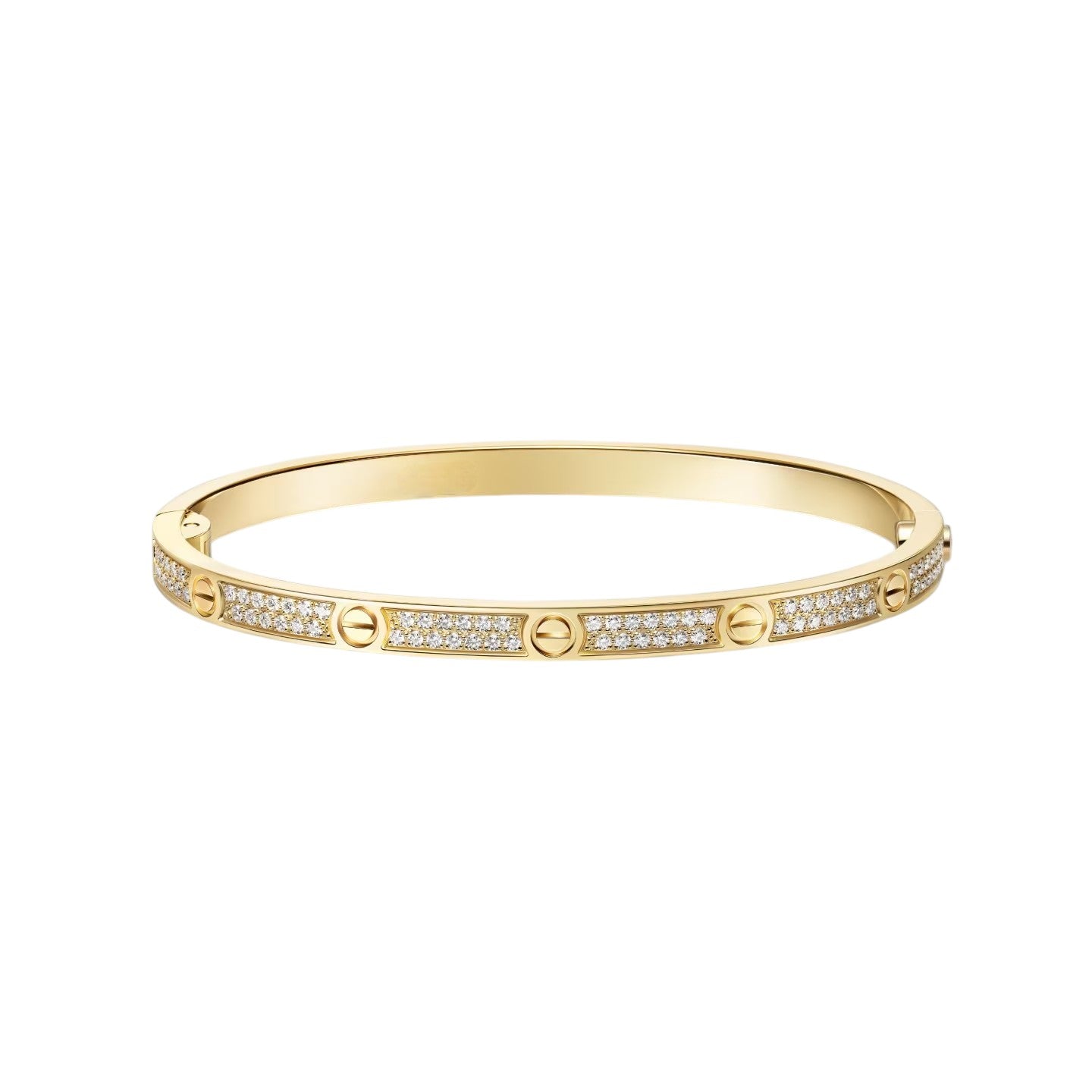 [Rosla]LOVE BRACELET 3.65MM DIAMOND-PAVED