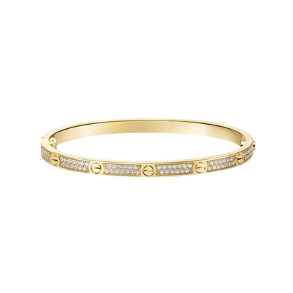 [Rosla]LOVE BRACELET 3.65MM DIAMOND-PAVED