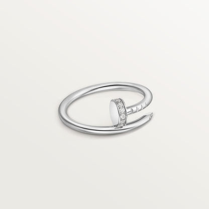 [Rosla]JUSTE 1.8MM HALF DIAMOND RING