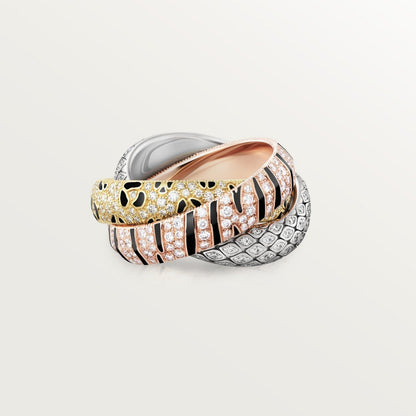 [Rosla]TRINITY  RING LEOPARD PRINT