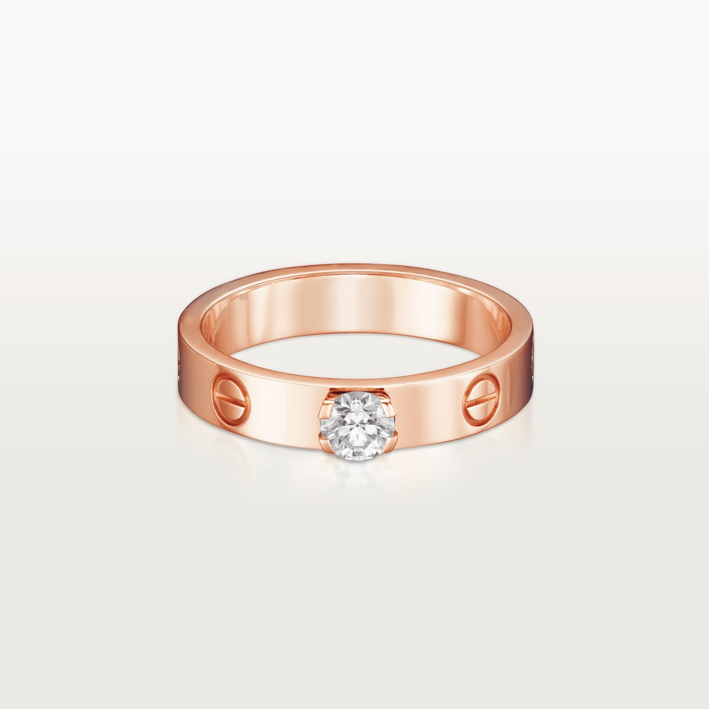 [Rosla]LOVE RING 3.6MM 1 BIG DIAMOND