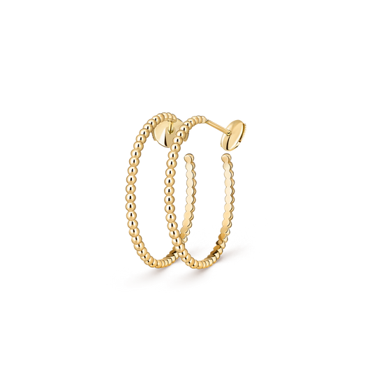 [Rosla] SMOOTH BEAD STUD EARRINGS