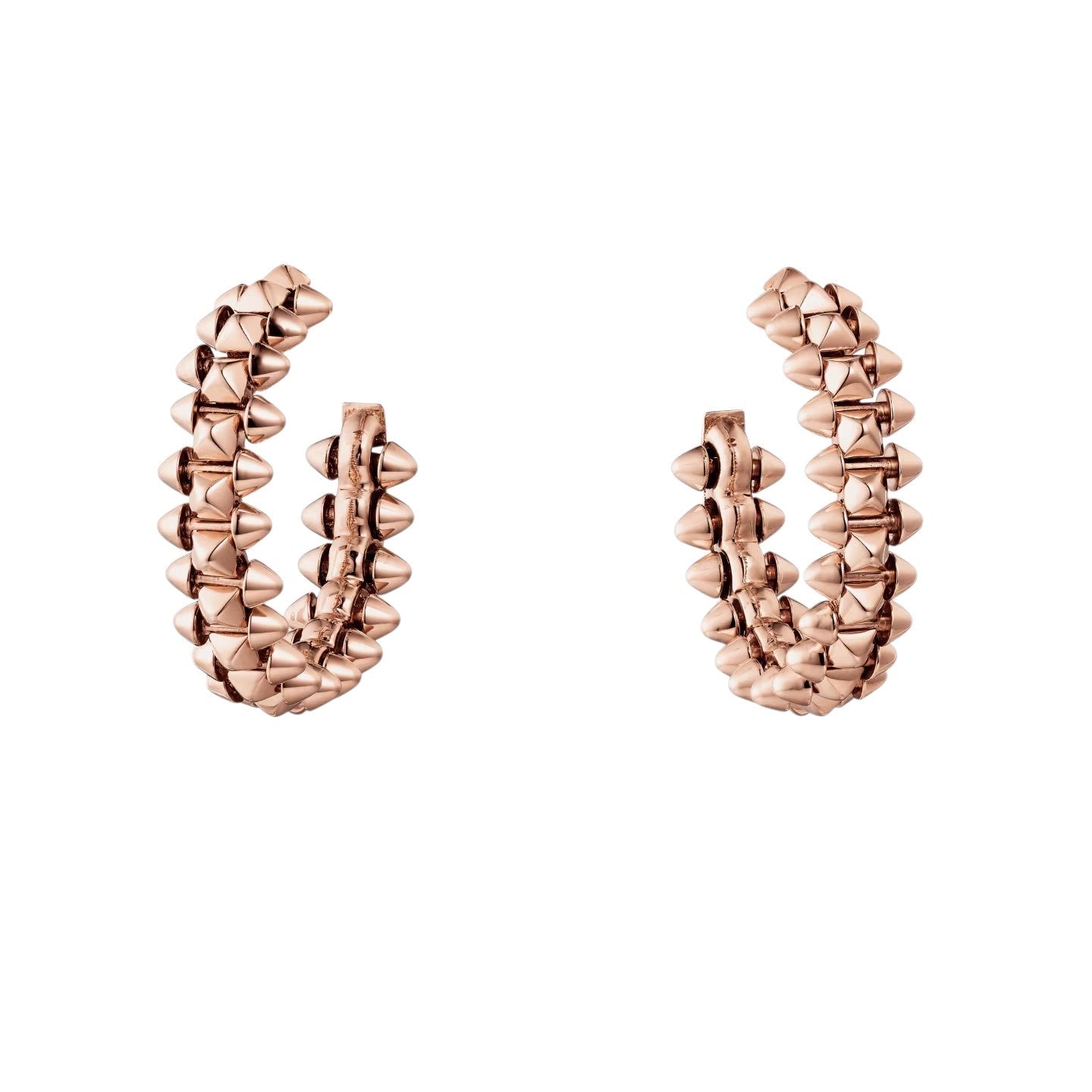 [Rosla]CLASH SMALL HOOP EARRINGS