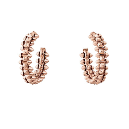 [Rosla]CLASH SMALL HOOP EARRINGS