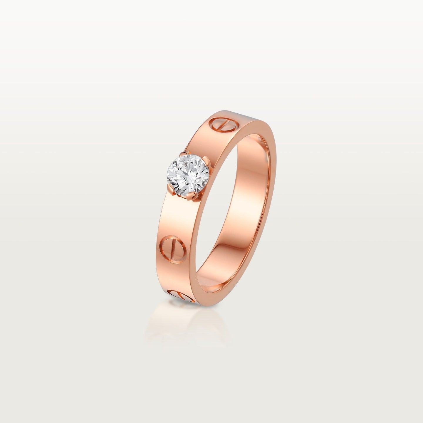 [Rosla]LOVE RING 3.6MM 1 BIG DIAMOND