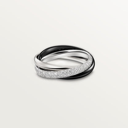 [Rosla]TRINITY 3.2MM RING BLACK CERAMIC