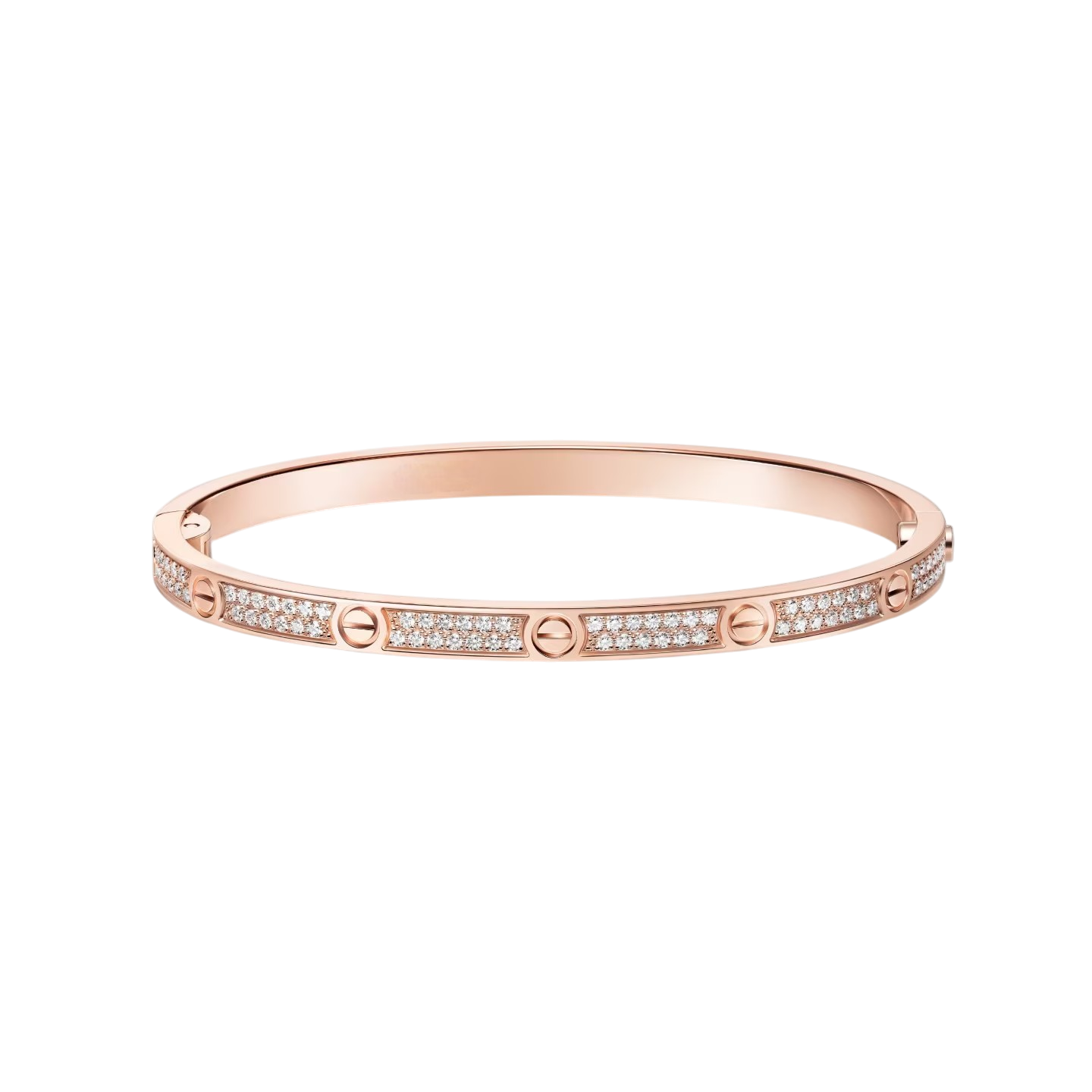 [Rosla]LOVE BRACELET 3.65MM DIAMOND-PAVED