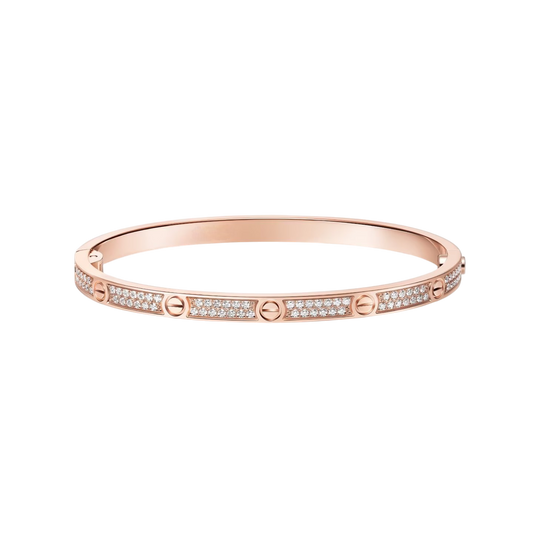 [Rosla]LOVE BRACELET 3.65MM DIAMOND-PAVED