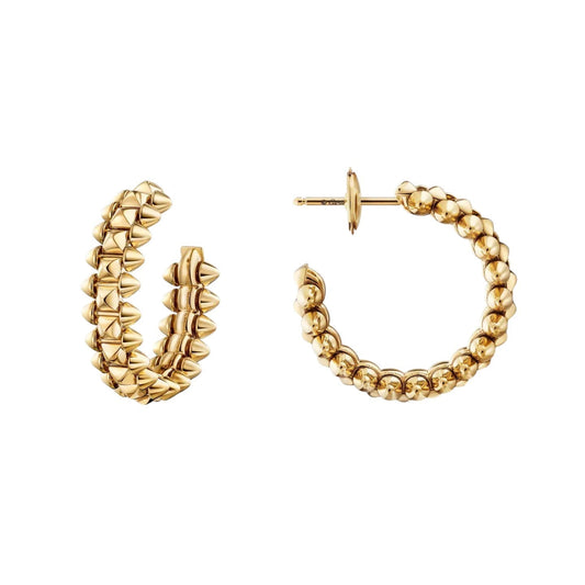 [Rosla]CLASH SMALL HOOP EARRINGS