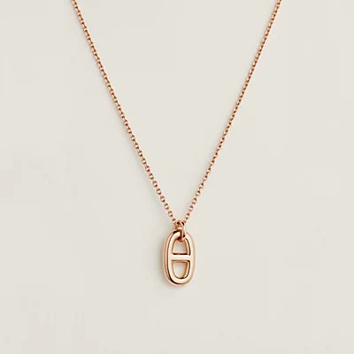 [Rosla]HM PIG NOSE NECKLACE