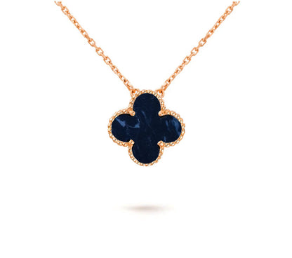 [Rosla]CLOVER 15MM SINGLE FLOWER NECKLACE COLLECTION