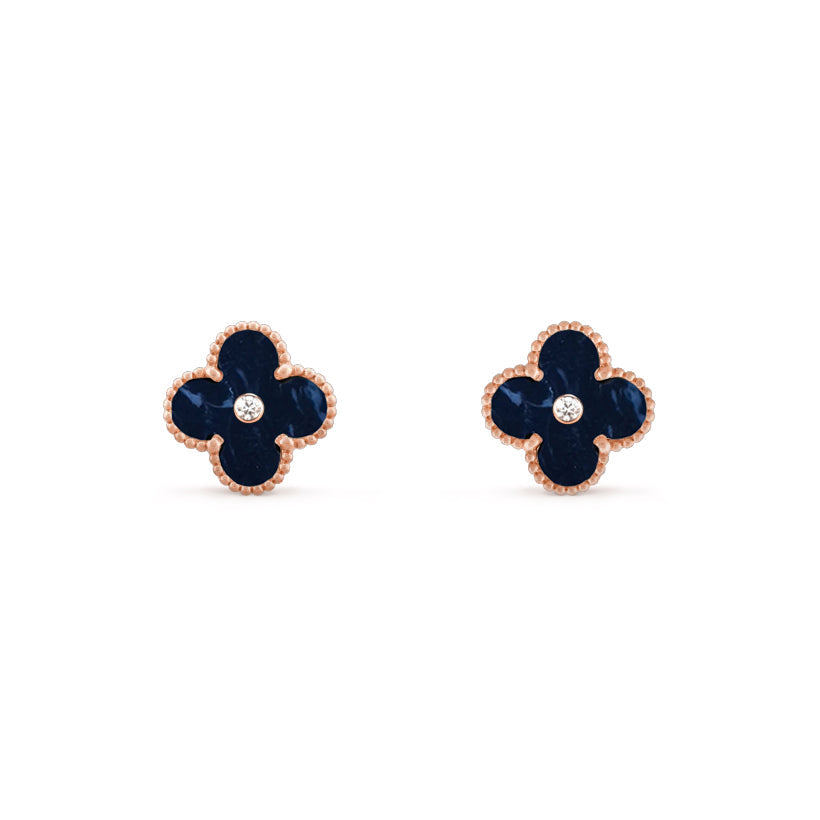 [Rosla]CLOVER  15MM DIAMOND EARRINGS COLLECTION