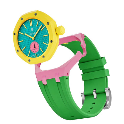 [Rosla]Royal Oak Pop Exclusive Bioceramic Case & Silicone Strap Mix Color