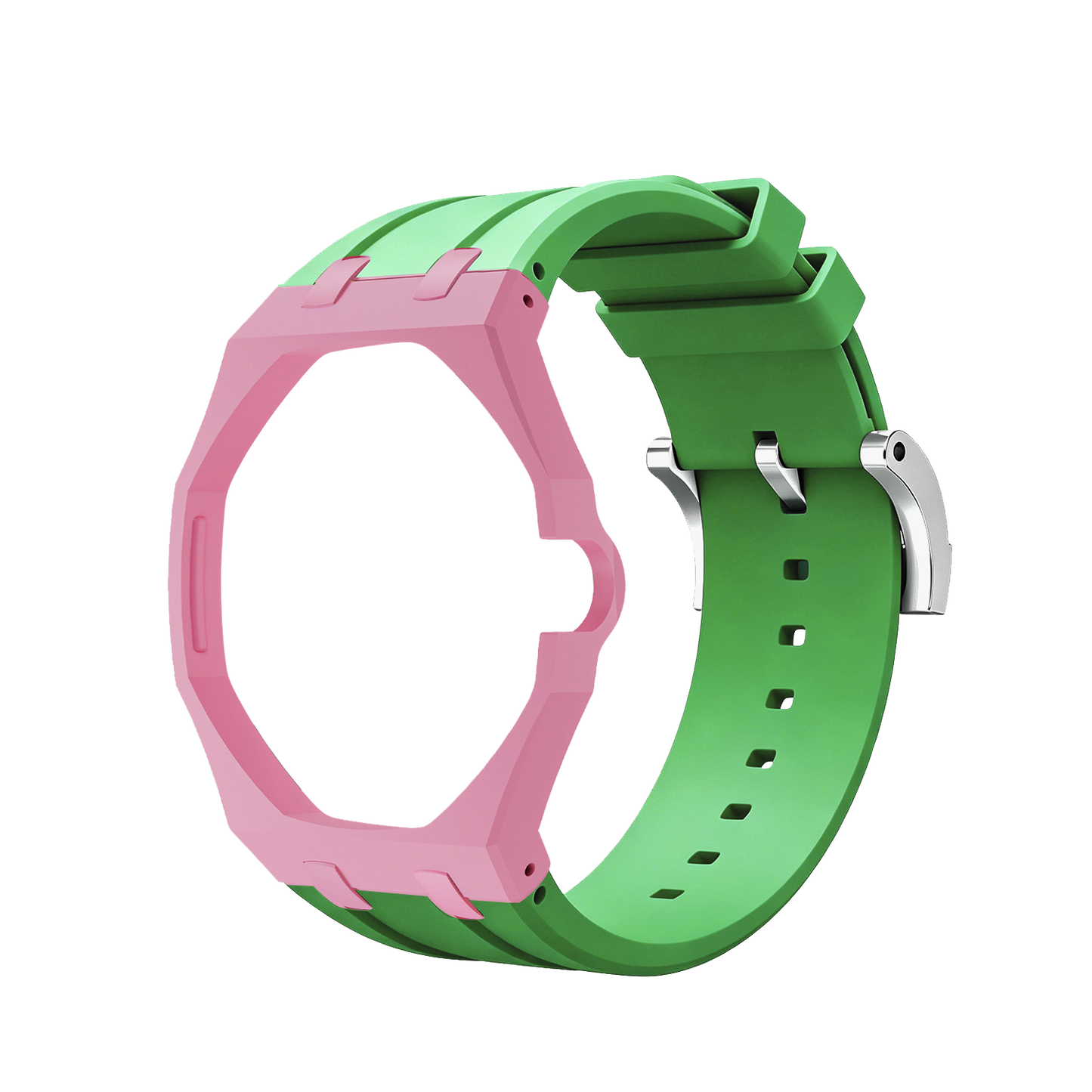 [Rosla]Royal Oak Pop Exclusive Bioceramic Case & Silicone Strap Mix Color