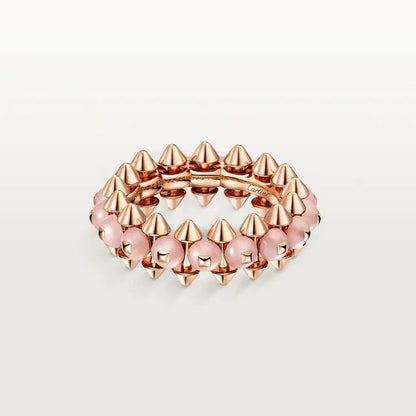 [Rosla]CLASH 7.9MM AGATE CHALCEDONY RING