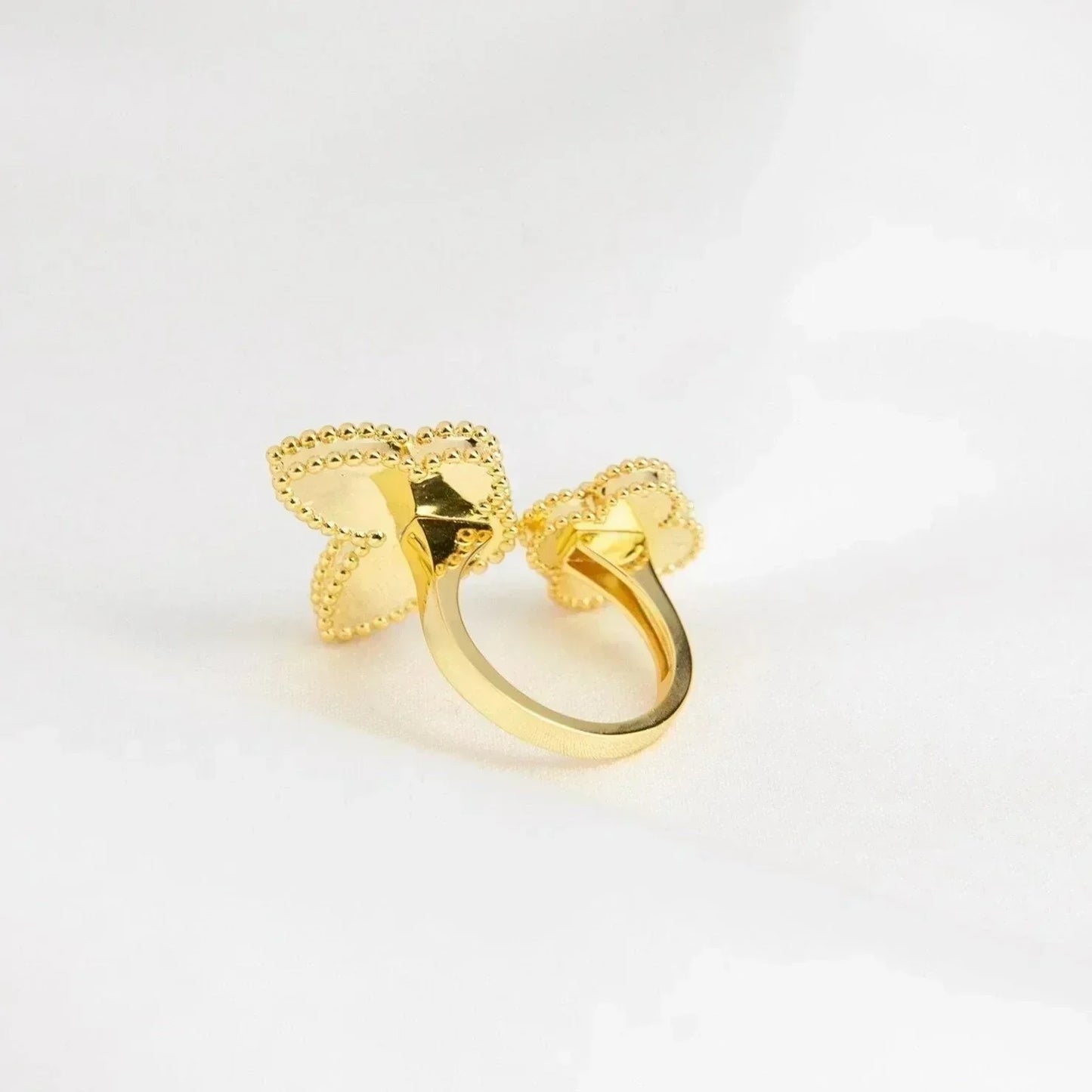 [Rosla]LUCKY BETWEEN THE FINGER RING