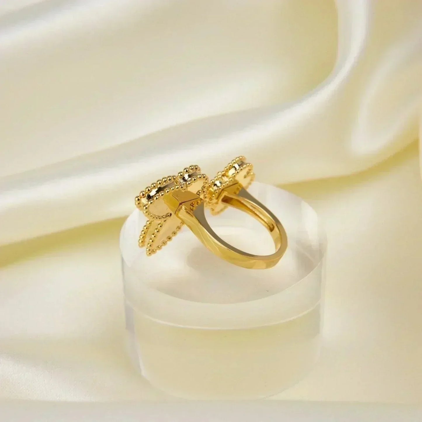 [Rosla]LUCKY BETWEEN THE FINGER RING