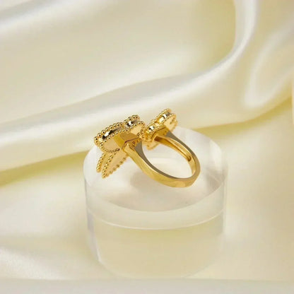 [Rosla]LUCKY BETWEEN THE FINGER RING
