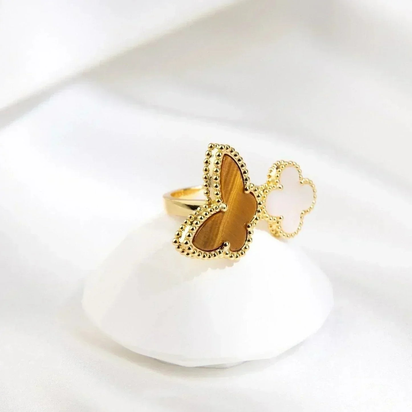 [Rosla]LUCKY BETWEEN THE FINGER RING