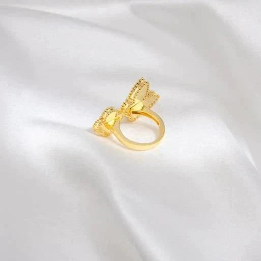 [Rosla]LUCKY BETWEEN THE FINGER RING