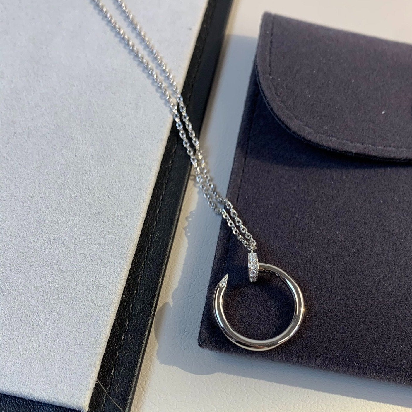 [Rosla]JUSTE NECKLACE SILVER
