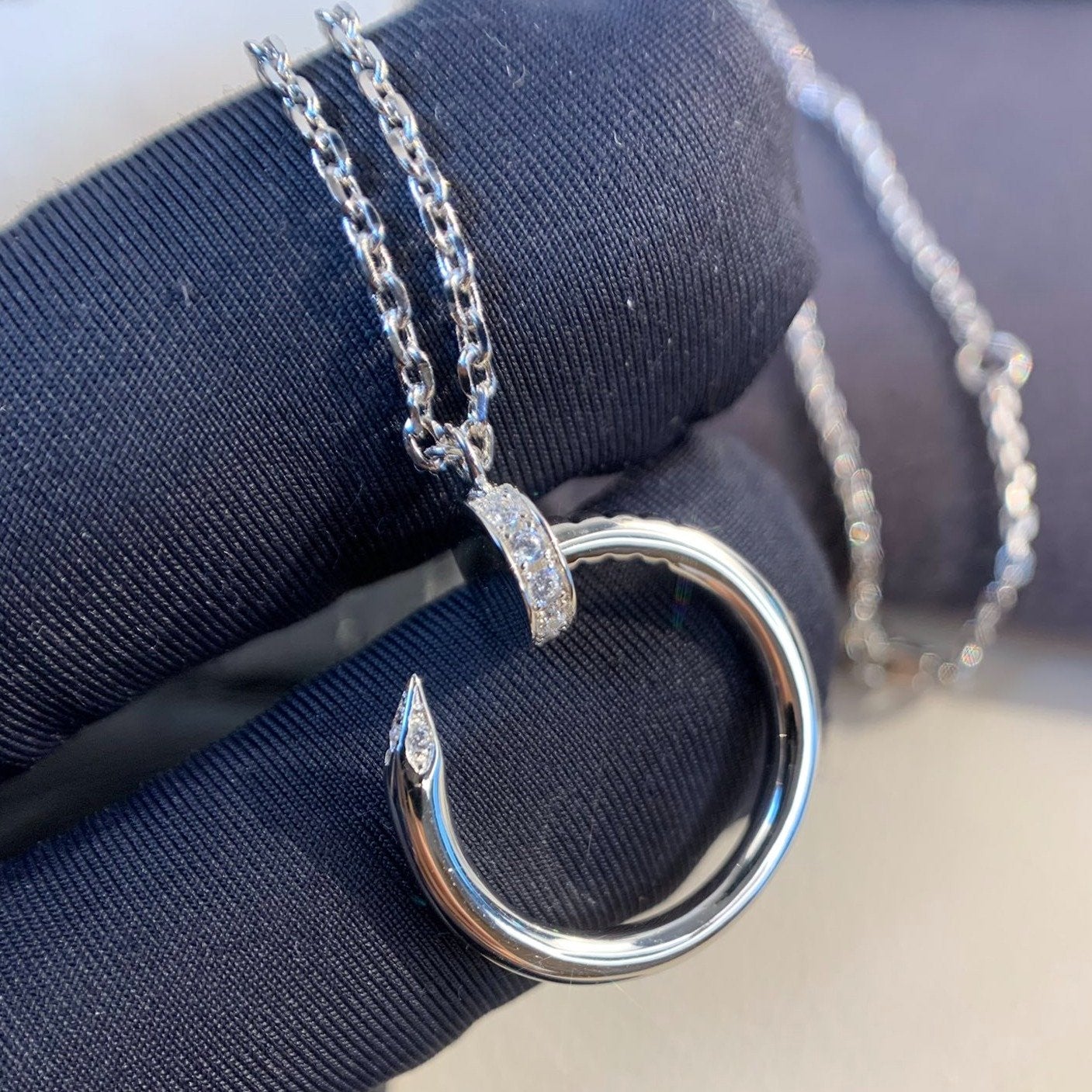 [Rosla]JUSTE NECKLACE SILVER