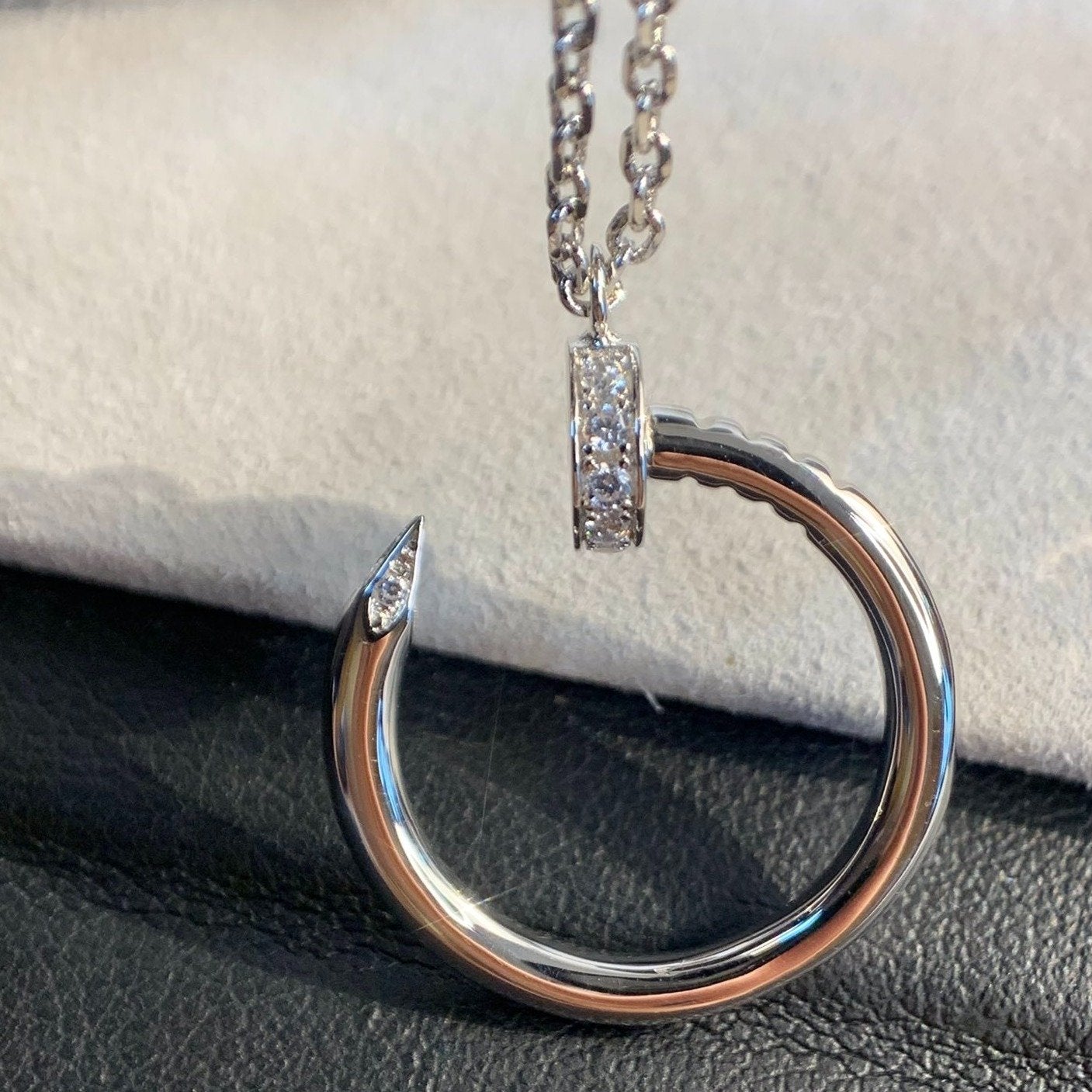[Rosla]JUSTE NECKLACE SILVER